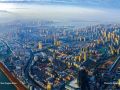                                              skyline on the river     overlooking bali lake and the yangtze river